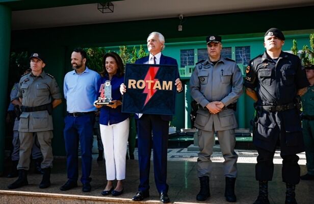 Caiado recebe nova turma da Rotam e reforça capacitação de policiais goianos