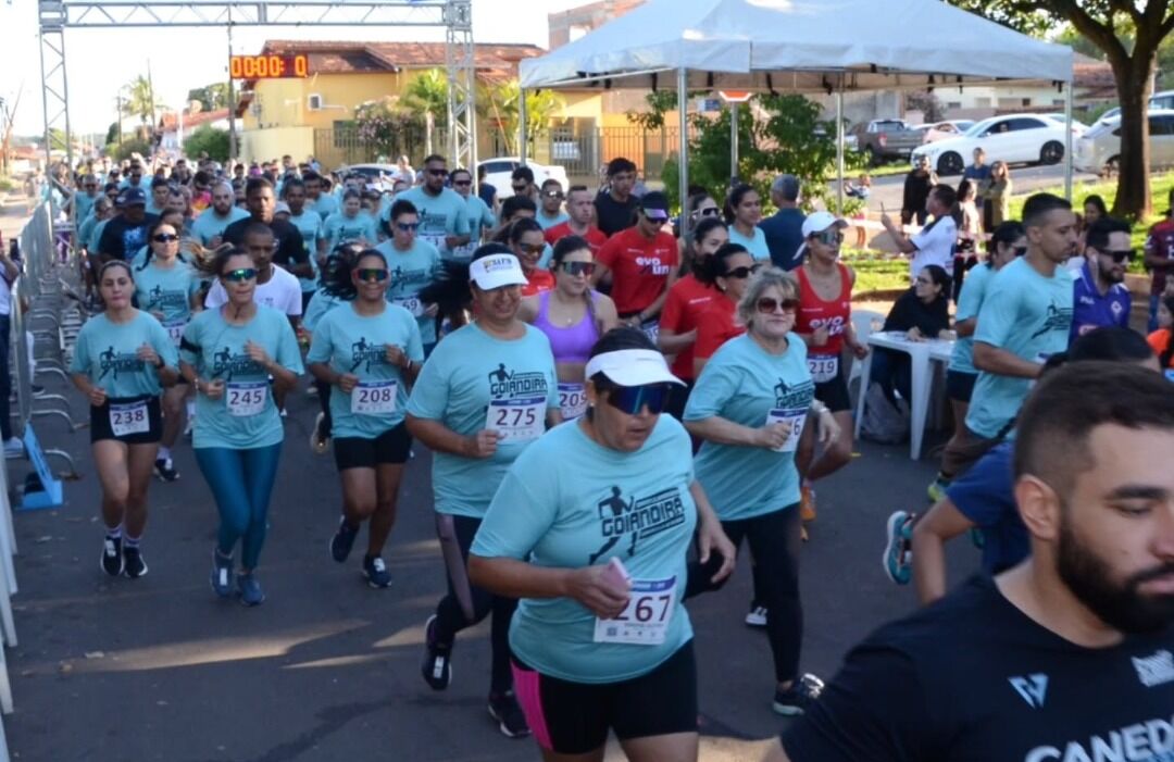 Goiandira celebra 94 anos com sucesso da primeira Corrida de Rua