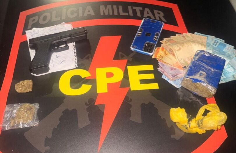 Equipes da CPE do 9 CRPM atuam  no combate ao tráfico de drogas.