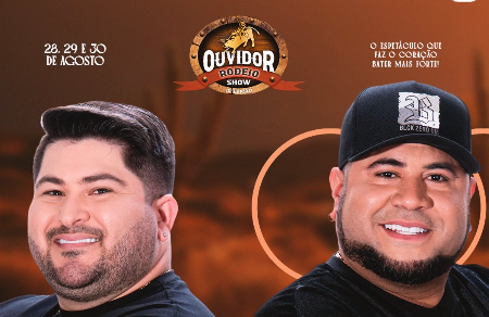 Ouvidor Rodeio Show 2025 promete agitar a cidade com grandes atrações e entrada gratuita
