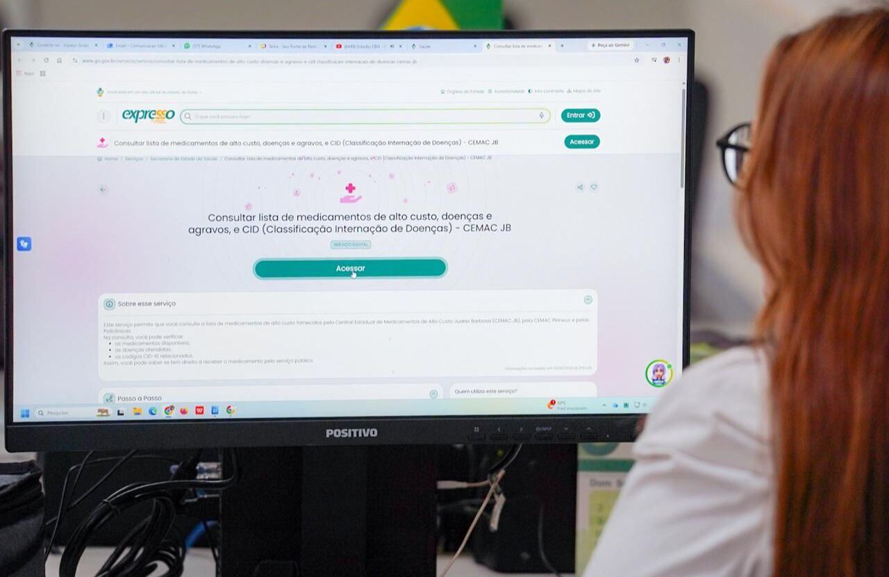 Saiba como acessar os serviços digitais da Saúde em Goiás.