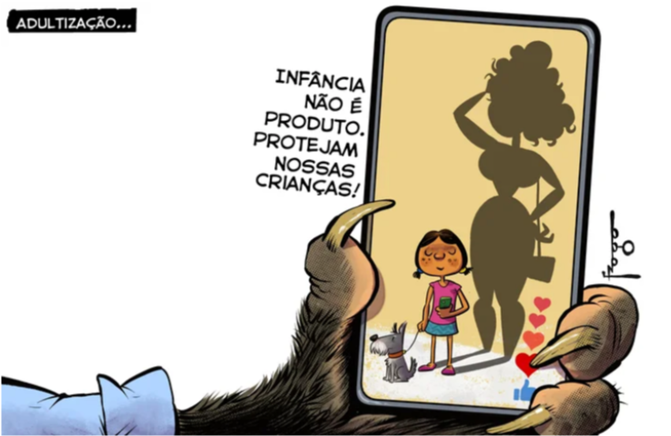 O influenciador Felca trouxe à tona um tema urgente: a adultização de crianças e adolescentes nas redes sociais.