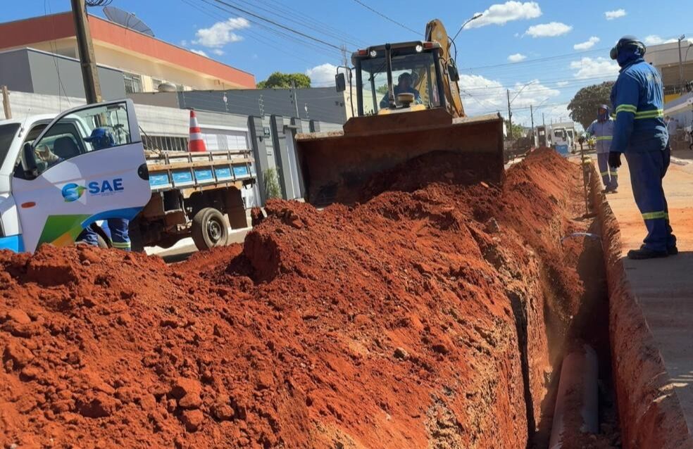 Prefeitura investe em nova linha de água para beneficiar 32 mil moradores em Catalão
