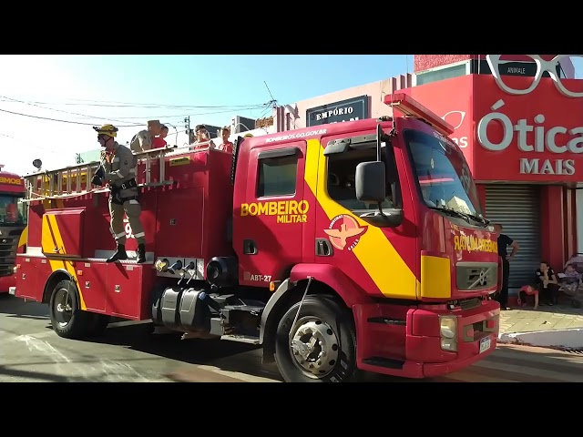 Desfile, aniversário de Catalão Goiás, 165 anos, 20 de agosto 2024